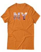 T-Shirt Αντρικό - NY Unique - Color Thumbnail Πορτοκαλί
