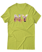T-Shirt  Γυναικείο - NY Unique - Color Thumbnail Λαχανί