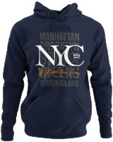 Φούτερ με κουκούλα - Nyc Metropolitan Area - Color Thumbnail Navy Blue