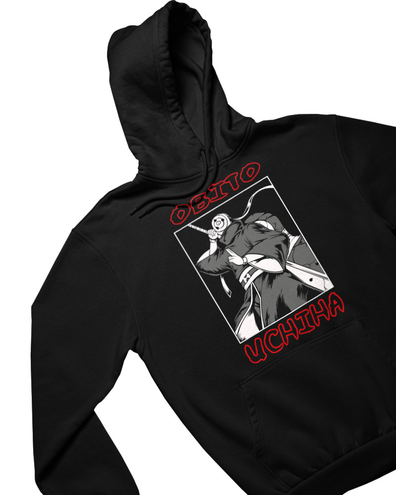 Φούτερ με κουκούλα - Obito Uchiha - Image 1