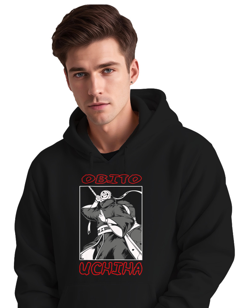 Φούτερ με κουκούλα - Obito Uchiha - Image 2