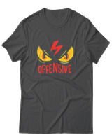 T-Shirt Αντρικό - Offensive - Color Thumbnail Ανθρακί