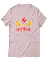 T-Shirt Αντρικό - Offensive - Color Thumbnail Απαλό Ροζ