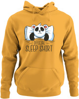 Φούτερ με κουκούλα - Official Sleep Shirt - Color Thumbnail Κίτρινο Χρυσό