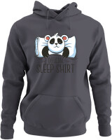 Φούτερ με κουκούλα - Official Sleep Shirt - Color Thumbnail Ανθρακί