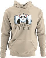 Φούτερ με κουκούλα - Official Sleep Shirt - Color Thumbnail Μπέζ