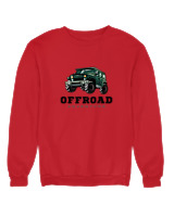 Φούτερ χωρίς κουκούλα Γυναικείο - Offroad - Color Thumbnail Κόκκινο
