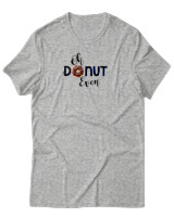 T-Shirt Αντρικό - Oh Donut - Color Thumbnail Γκρι Μελανζέ
