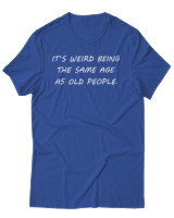T-Shirt Αντρικό - Old People - Color Thumbnail Μπλε Ρουά