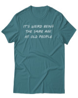 T-Shirt Αντρικό - Old People - Color Thumbnail Μπλε Πράσινο