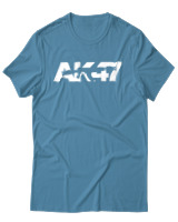 T-Shirt Αντρικό - Old School Ak47 - Color Thumbnail Τιρκουάζ