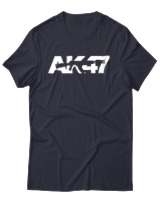 T-Shirt Αντρικό - Old School Ak47 - Color Thumbnail Σκούρο Μπλε