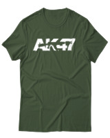 T-Shirt Αντρικό - Old School Ak47 - Color Thumbnail Κυπαρισσί