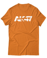 T-Shirt Αντρικό - Old School Ak47 - Color Thumbnail Πορτοκαλί