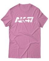 T-Shirt Αντρικό - Old School Ak47 - Color Thumbnail Ροζ