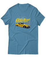 T-Shirt Αντρικό - Oldschool - Color Thumbnail Τιρκουάζ