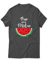 T-Shirt Unisex - One In A Melon - Color Thumbnail Ανθρακί