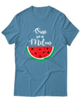 T-Shirt Unisex - One In A Melon - Color Thumbnail Τιρκουάζ