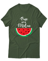 T-Shirt Unisex - One In A Melon - Color Thumbnail Κυπαρισσί