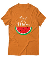 T-Shirt Unisex - One In A Melon - Color Thumbnail Πορτοκαλί