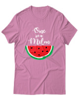 T-Shirt Unisex - One In A Melon - Color Thumbnail Ροζ