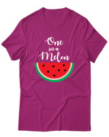 T-Shirt Unisex - One In A Melon - Color Thumbnail Φουξια