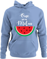 Φούτερ με κουκούλα - One In A Melon - Color Thumbnail Blue Carolina