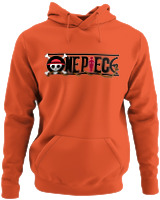 Φούτερ με κουκούλα - One Piece Black Logo Edition - Color Thumbnail Orange