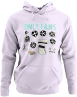 Φούτερ με κουκούλα - Only Fans - Color Thumbnail Λιλά