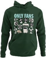 Φούτερ με κουκούλα - Only Fans - Color Thumbnail Κυπαρισσί
