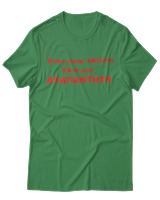 T-Shirt Unisex - Όταν Είσαι Άντητη Κάνε Μου Αναπάντητη - Color Thumbnail Πράσινο