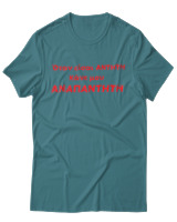 T-Shirt Unisex - Όταν Είσαι Άντητη Κάνε Μου Αναπάντητη - Color Thumbnail Μπλε Πράσινο