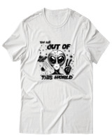 T-Shirt Αντρικό - Out Of This World - Color Thumbnail Άσπρο