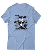 T-Shirt Αντρικό - Out Of This World - Color Thumbnail Γαλάζιο