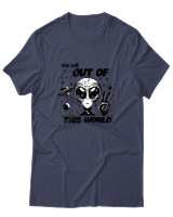 T-Shirt Αντρικό - Out Of This World - Color Thumbnail Μπλε Γκρι