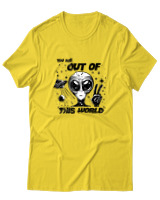 T-Shirt Αντρικό - Out Of This World - Color Thumbnail Χρυσό Κίτρινο