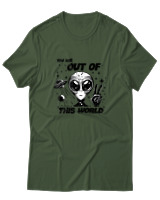 T-Shirt Αντρικό - Out Of This World - Color Thumbnail Κυπαρισσί