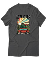 T-Shirt Αντρικό - Out There - Color Thumbnail Ανθρακί
