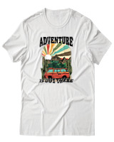 T-Shirt Αντρικό - Out There - Color Thumbnail Άσπρο