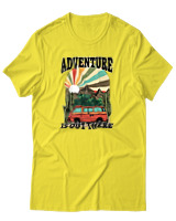 T-Shirt Αντρικό - Out There - Color Thumbnail Κίτρινο