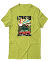 T-Shirt Αντρικό - Out There - Color Thumbnail Λαχανί