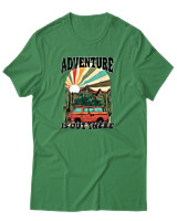 T-Shirt Αντρικό - Out There - Color Thumbnail Πράσινο