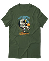T-Shirt Αντρικό - Outer Space - Color Thumbnail Κυπαρισσί