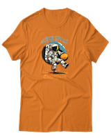 T-Shirt Αντρικό - Outer Space - Color Thumbnail Πορτοκαλί