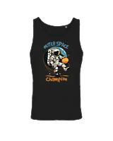 Αμάνικο Μπλουζάκι Αντρικό - Outer Space - Color Thumbnail Μαύρο