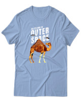 T-Shirt Αντρικό - Outer Space - Color Thumbnail Γαλάζιο