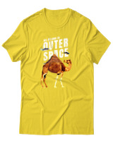 T-Shirt Αντρικό - Outer Space - Color Thumbnail Χρυσό Κίτρινο