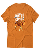 T-Shirt Αντρικό - Outer Space - Color Thumbnail Πορτοκαλί