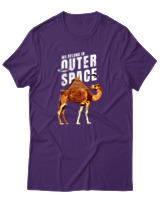 T-Shirt Αντρικό - Outer Space - Color Thumbnail Σκούρο Μωβ