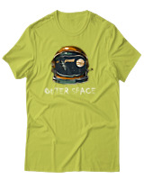 T-Shirt Αντρικό - Outer Space - Color Thumbnail Λαχανί